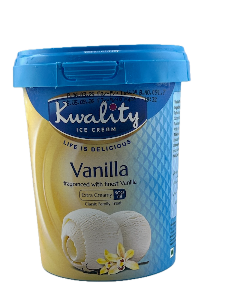 Kwality Vanilla Ice Cream