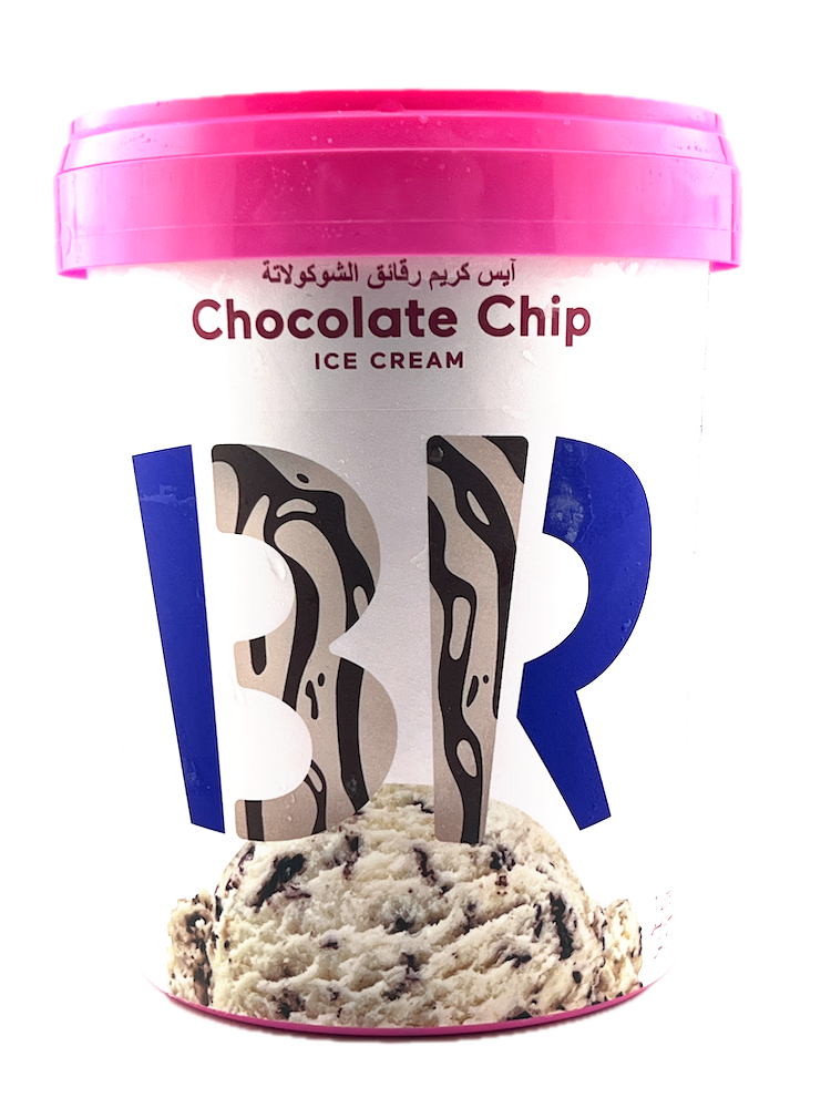 Baskin Robbins Chocolate Chip Ice Cream