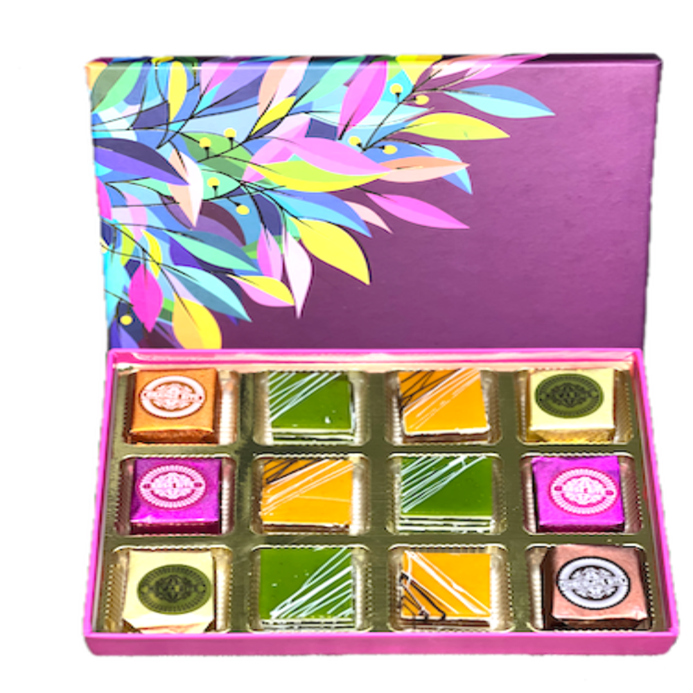 Gift Box Mithai Leaves 12Pc