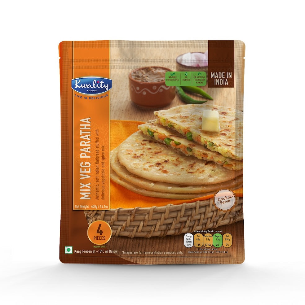 Kwality Mix Veg Paratha