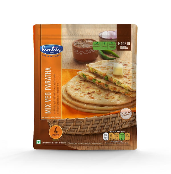 Kwality Mix Veg Paratha