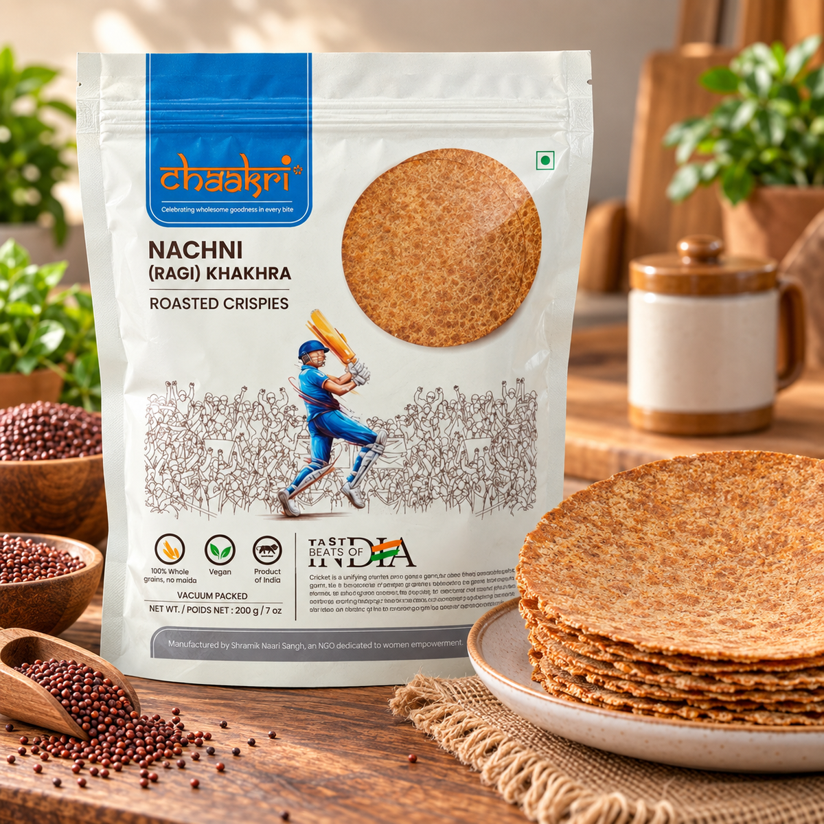 Chaakri Khakra Ragi