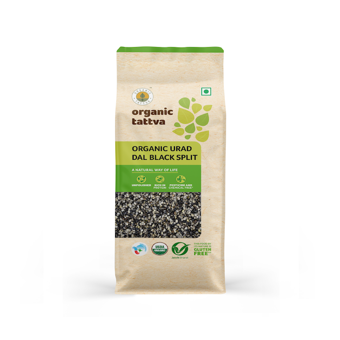 Organic Tattva Organic Urad Dal Black Split Organic Tattva
