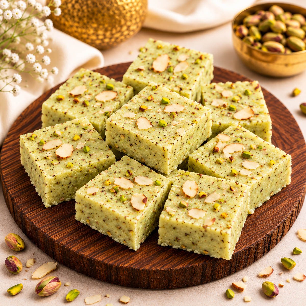 Pista Burfi