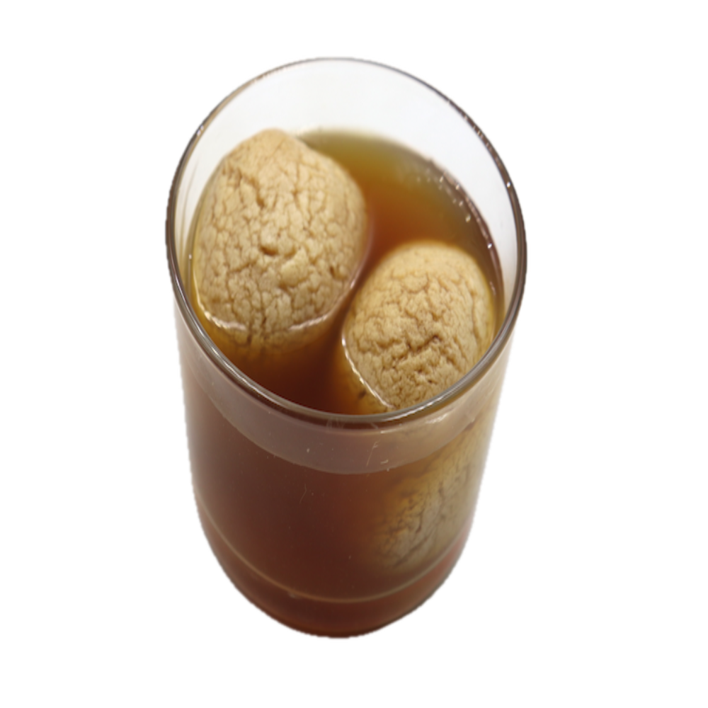 Rasgulla with Nolen Jaggery