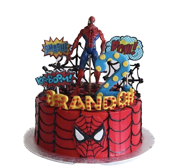 Spiderman 3D Cake
