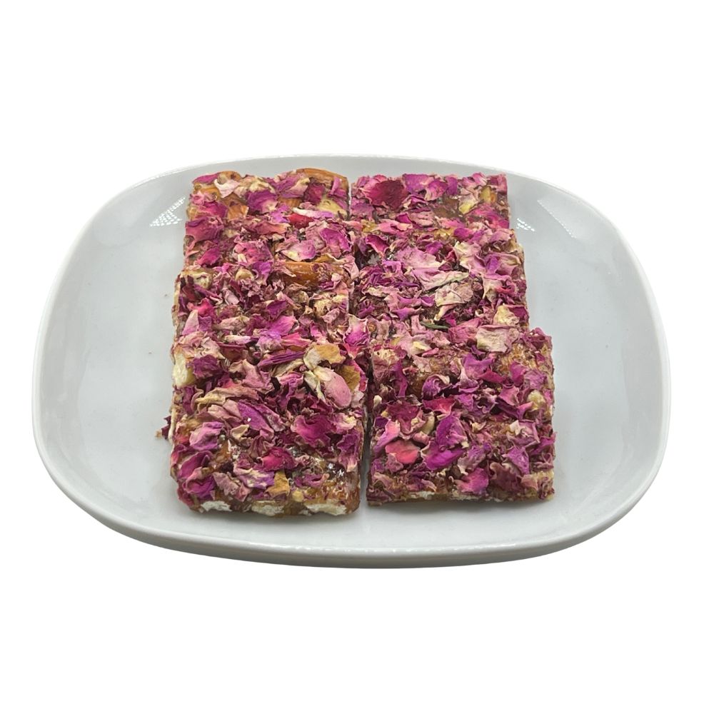 Mix Dry Fruits Chikki with Rose Petal