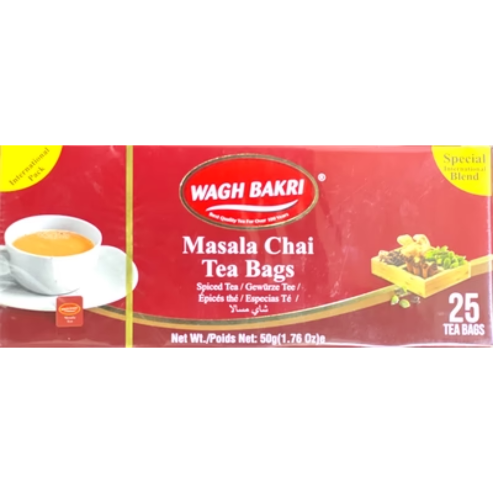 Wagh Bakri Masala Chai Tea Bags
