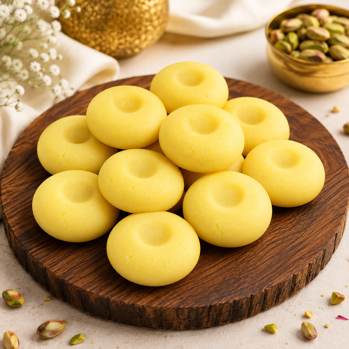 Yellow Malai Peda