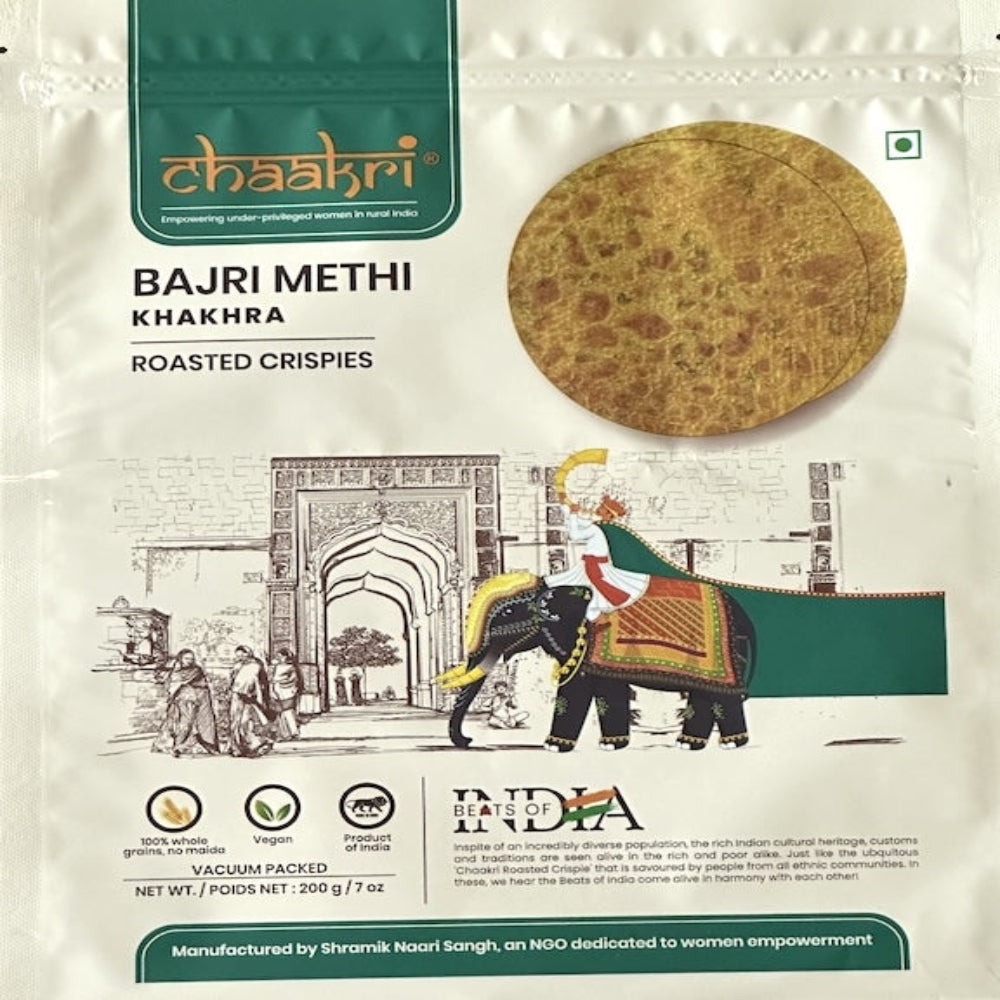 Chaakri Khakra Bajri Methi