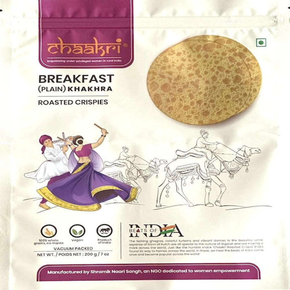 Chaakri Khakra Breakfast Plain