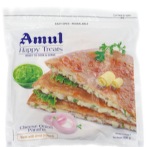 Amul Cheese Onion Paratha