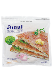 Amul Cheese Onion Paratha