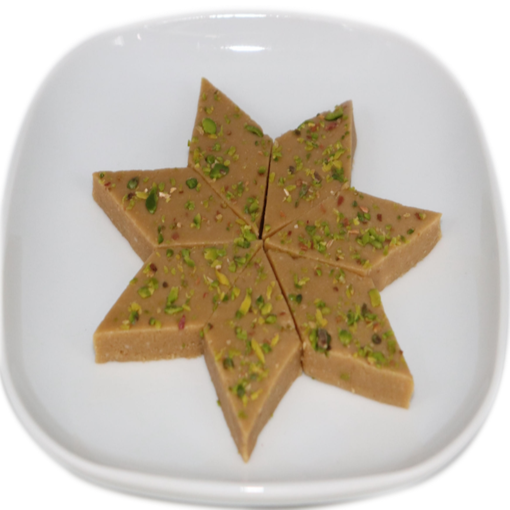 Kaju Katli With Nolen Jaggery (No Added Sugar)